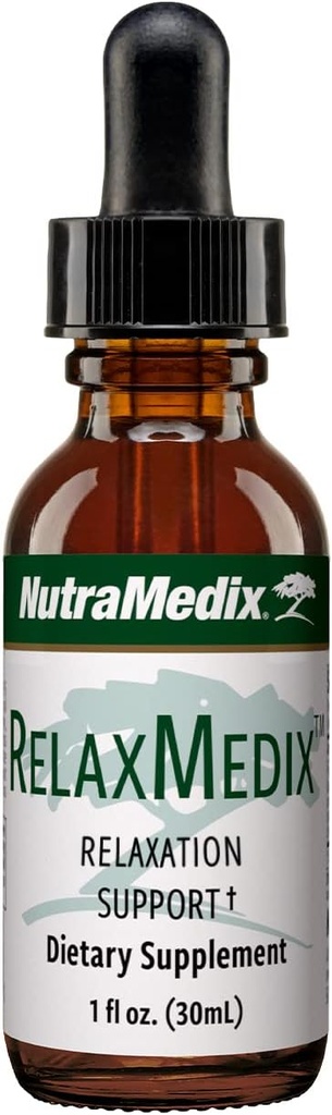 NutraMedix RelaxMedix Drops - Rest and Relaxation Support Supplement with Samento Cat's Claw and Valerian Root Extract - Tincture for Unwinding and Immune System Support (1oz / 30 ml)