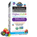 Life Kids Probiyotiks, Dr. Formulated Probiyotiks Organic Kids+ Vitamin C & D, Berry Cherry, Gluten Süt & Soy Free Immune & Digestive Health Supplement, 30 Chewables