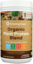 Amazing Grass Organic Plant proteini: Vegan Protein Toz, Yeni Protein Superfood Formula, All-In-One Nutrition Shake With Beet Root, Original, 18 Hizmet (Chocolate Peanut Butter)