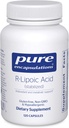 Saf Encapsulations R-Lipoic Acid (Stabilized) | Hipoallergenic Supplement with developed Antioksi Koruma ve Metabolic Support | 120 Capsules