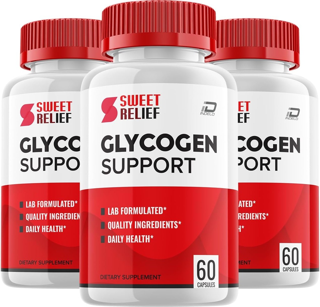 Sweet Relief Glycogen Support Capsules - SweetRelief Advanced Formula, Sweet Relief Supplement, SweetRelief ATM Yorumlar,Glycogen Supplement (3 Pack - 180 Capsules)