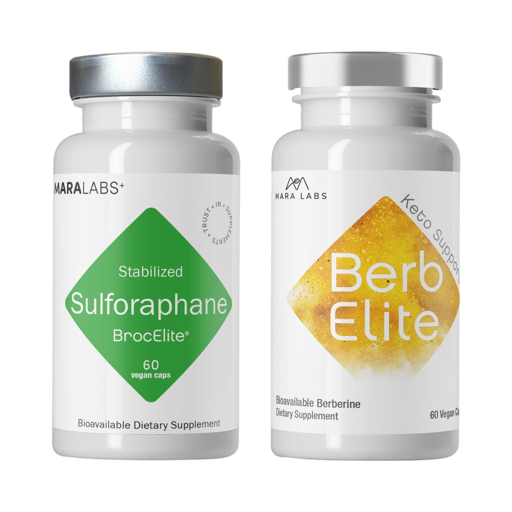 Mara Labs Plus, 60 κάψουλες, και BerbElite, 60 κάψουλες