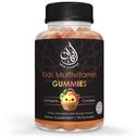 Halal Çocuklar Multivitamin Gummies | Vitamin C, D, çinko, A, E, B6, B12, Biotin, Folate, Inositol | Metabolism, Bones & Immunity | Vejetary | Gluten Free | 90