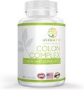 ASTRALYTE Kolon Kompleksi - Colon Discomfort - Mild Belirtileri - Aloe Vera - Prune Meyvesi - Ginger Root – Non GMO – 90 Count Count