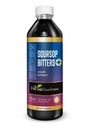 Βότανο Καλοσύνη Soursop Bitters Υγρές σταγόνες, 10 σε 1 με Moringa, Papaya, Burdock & Ginger, Βιολογικό Surene Soursop Bitters - Υποστήριξη ορνίθων & Φυσικό σώμα Detox Herbal Tonic 