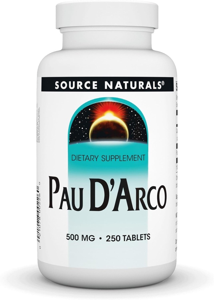 Source Naturals PAU D'Arco Diyetary Supplement - 250 Tablet