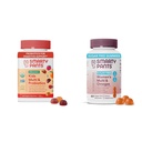 SmartyPants Kids Multivitamin Gummies 120 Count and Women's Multivitamin Gummies 60 Count Bundle