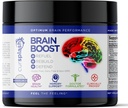 curcuminpro Brain Boost Cursho | Nootropic Drink for Memory, Clarity, Focus | Annatto Tocotrienol, Curcumin, TerraPro, BiAloe | Men & Women için Destek