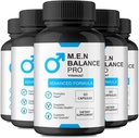 M.E.N Balance Pro Capsules - Resmi Erkekler Prostat Heath'i Desteklemek için Prostat Heath, All Natural Formula for Energy Levels & General Well-Being, Premium M.E.N Balance Pro İncelemeleri (5 Paket)