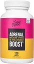 LIVELY VITAMIN CO. Adrenal Boost - Immune - Stres - Anxious - Memory - Focus - Nervousness - Rest - Sleep - Ashwagandha - Black Maca - Rhodiola - BTC - 120 Vegetarian Capsules