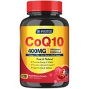 CoQ10 400 mg SoftGels COQ10 - CQ10 Coenzyme Q10 Supplement, Plus PQ, Omega 3 ve Vitamin E, Kalp ve Hücre Enerji için, 120 Hizmet