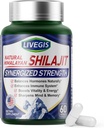 Ιμαλαΐων Shilajit Κάψουλες Ισορροπία Ορμόνες, Ενίσχυση Ανοσίας, Ενίσχυση Ζωτικότητας & Μνήμης, Υψηλής ισχύος συμπλήρωμα με διάφορα συστατικά,Non-GMO Natural & Organic - 60 Μετρήσεις