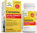 Terry Natural Curamin Extra Strength - Curcumin & Boswellia Supplement for Health Circulation Support - Turmeric Supplement to Support Commons, Muscle Health & Endorphin Production - 30 Tablets
