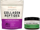Collagen, & Beyond Greens | Saç, Skin, Nail ve Ortak Destek + Immune Boost, Detox, & Energy
