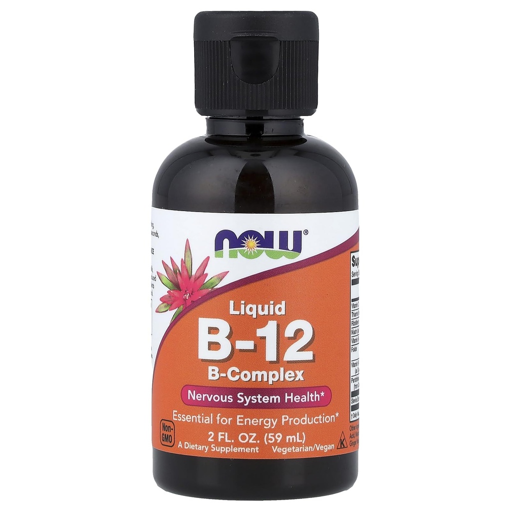 Τώρα Τρόφιμα - Υγρό B-12 (B Complex) 2 fl oz