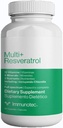 Immunotec - Multi+ Resveratrol - Full Spectrum Diyeter Supplement - 13 Vitamin, 5 Minerals, 3 Nutrients with Chlorellaella