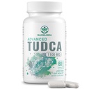 Συμπληρώματα ήπατος TUDCA 1100mg, 3ο μέρος δοκιμασμένο υπερσύγχρονης αντοχής συμπλήρωμα αλατιού TUDCA, υποστήριξη ήπατος για το συκώτι καθαρισμού Detox και επισκευής, 60 κάψουλες