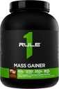 Kural 1 Mass Winer - High-Calorie Kilo Formula 1.220+ Calories, 250g+ Kompleks Carb Mix, 40g All-Whey Proteinleri (8 Hizmetler, Chocolate Peanut Butter)