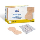 Dynarex Fabric yapıştırıcısı - Yaralar için Steril ve Esnek Kumaşlar - Sigara içilmeyen Pads - Bireysel olarak - 1 Geçx - 1-3/4x3", 1 Box of 100