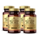 Solgar Yeast-Free Selenium 100 mcg - 100 Tablet, 4 Paket - Antioksi ve Immune System Health - Non-GMO, Gluten Free, Dairy Free, Kosher - 400 Toplam Hizmetler
