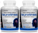 NöroShield, Brain Supplement a Nootropic Brain ATM and Memory Supplement, Contains Huperzine A, Ginko Biloba, Bacopa Plus Antioksis for Brain Health, Multi-Ingredients, 2 Şişes, 180 Capsules
