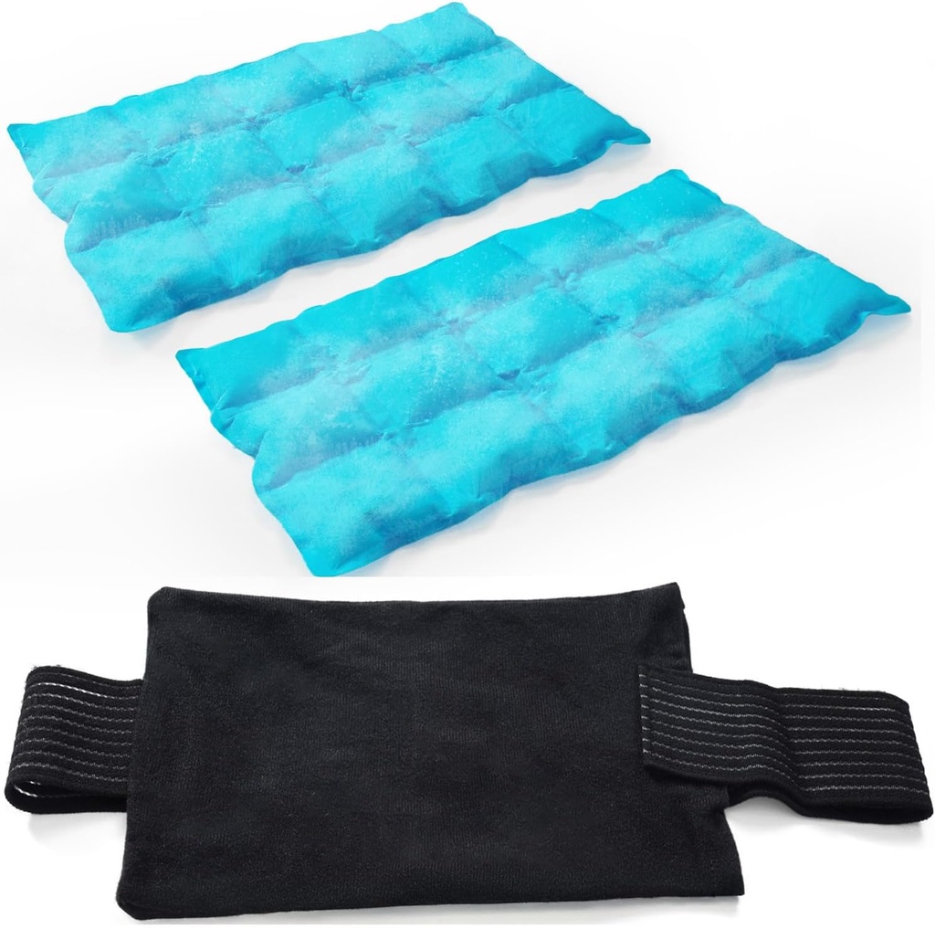 Injuries Reusable, Cold ve Hot Packs for Injuries, Joint Pain, Muscle Soreness ve Body Inflammation, Ayarlanabilir Buz Paketleri Dizler, Arms ve Legs