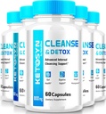 (5 Pack) Ketosyn Cleanse & Detox Capsules, Gelişmiş Kilo Kaybı için Ketosyn Pills, Maksimum Güçlü Keton Desteği Tamam, Keto Syn Internal Cleansing Pastillas Yorumlar (300 Capsules)