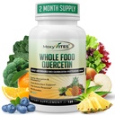 MoxyVites Quercetin with Bromelain 500 mg Supplement - Bioaktif Phytosome Kompleksi, Saf Organik Tüm Gıda Mevsimi Destek, Antioksi, 20X Abxia & Bioavailability-120 Caps