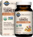 Life Organics Extra Strength Turmeric Inflammatory Response 60 Tablet-100 mg Curcumin (95 Curcuminoids) Black Pepper, Probiyotiks, Organic Non-GMO Vegan Gluten Free Herbal Supplement