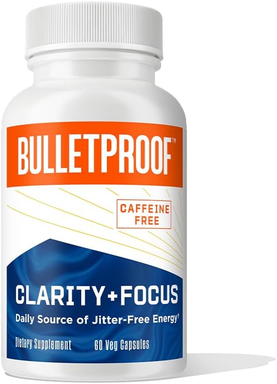 Bültenproof Clarity & Focus Capsules, 60 Kont, Caffeine-Free Supplement Zihinsel Clarity ve Alertness, Eski Adı Akıllı Mod, Ambalaj Vary