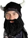 Beard Head Viking Looter - Πρωτότυπο Χειροποίητο Κράνος και Αφαιρούμενο Μαύρο Γενάκι
