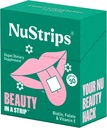 NuStripsTM Fast-Dis, Beauty Strips with Biotin, Folate & Vitamin E - Saç, Skin & Nails Supplement - Saç Büyümesini Destekler ve Saçları Azaltır – Non-GMO, Vegan – 30 Strips