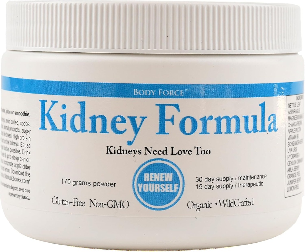 Kidney Formula Toz Nettle Leaf, Asparagus, Chanca Piedra, Mala Magnezyumte - Gelişler Kidney Health, Boosts Energy Levels, Finds Hair & Nails, Sağlıklı Ürinasyonları Destekliyor