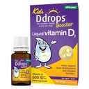 Ddrops Kids ATM 600IU 100 Drops - Çocuklar için Günlük Sıvı Vitamin D. Güçlü Bones & Immune System in Children. Preservatives, No Sugar, Non-GMO, Anti-Friendly