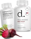 Beet Root Supplements - Genel olarak Vitality & Energy Supplements for Women & Men with Organic Black Pepper Toz & Beet Root Toz - Şişe Pills per Şişe