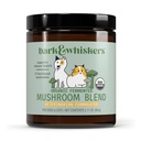 Dr. Mercola Bark & Whiskers Organik Fermented Mushroom Mix - Cat & Dog Supplement - Supports Digestive & Immune Health - Free from quotations, Filler & Gluten - 2.11 oz. (60 Scoops)
