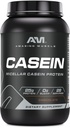 Amazing Muscle Casein protein Toz | Chocolate Flavor | 25 G Protein | 2 Lb (907 G) | Non-GMO | Made in USA