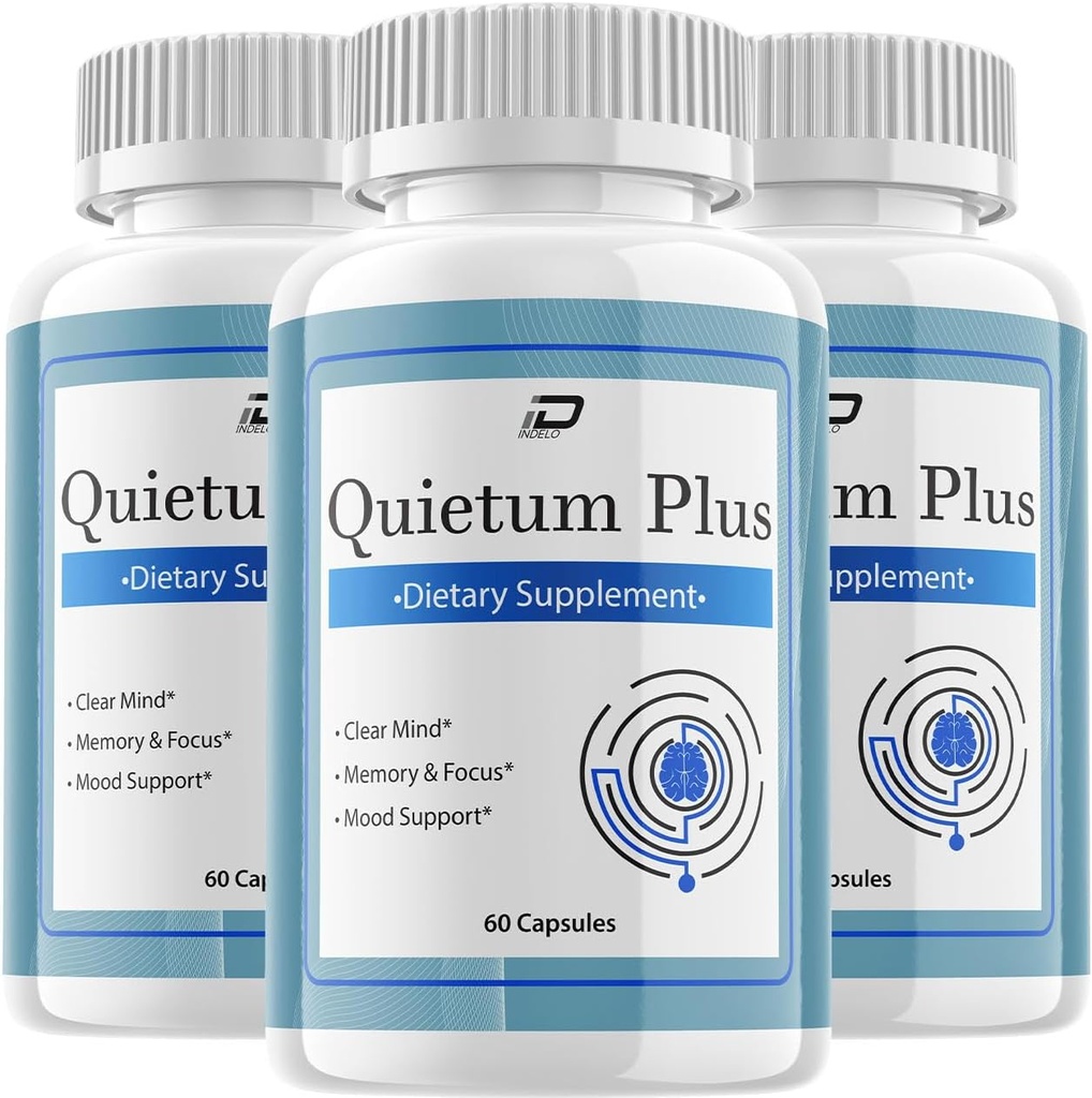 Sessizum Plus Brain Supplement Capsules – Gelişen Memory ve Focus Pills için tüm doğal en güçlü Formula, SessizumPlus Desteği ve Yorumlar (3 Pack – 180 Capsules)