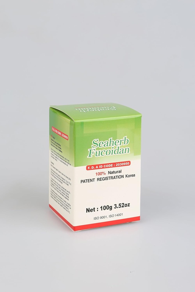 100% Natural Brown Seaweed Extract Fucoidan USFDA Geçti (ID Code 2030950)[Powder Type] (100g)