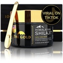 GOLD Shilajit Giyim | Shilajit Pure Himalaya Organik Shilajit for Men & for Women Lab Test in USA Grade A+ All Natural Diyetary Supplement with Fulvic Acid + Trace Minerals | 50 Grams 100 Hizmet