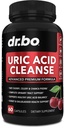 Uric Acid Cleanse Support Supplement - Kidney Herbal Supplements Pills with Chanca Piedra, Celery & Tart Cherry Extract Formula - Ortak Destek, Uric Acid Flush & Kidney Cleanse Detox Purge Capsules