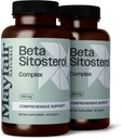 Beta Sitosterol Kompleksi (2 Pack), 500 mg, Plant Sourced, 90 Tabletler Her (180 Toplam), Kapsamlı Destek Tamamlandı