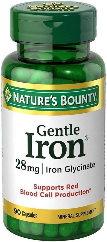Nature's Bounty Gentle Iron 28 mg 90 Κάψουλες