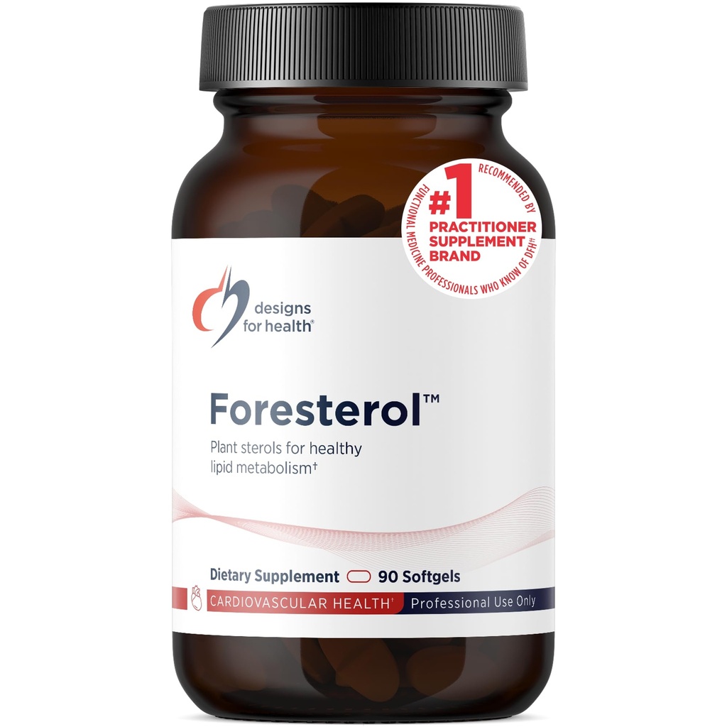 Health Plant Sterols and Stanols - Foresterol Stanol Sterol Supplement with Beta-Sitosterol from Coniferous Pine - Sağlıklı Cholesterol Seviyelerini Korumaya Yardımcı olmak için tasarlanmıştır (90 Softgels)
