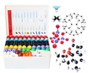 LINKTOR Chemistry Molecular Model Kit (444 Pieces), Student or Teacher Set for Organic and Inorganic Chemistry Learning, Motiate Enthusiasm for Learning and Raising Space Imagination, A Fullerene Set