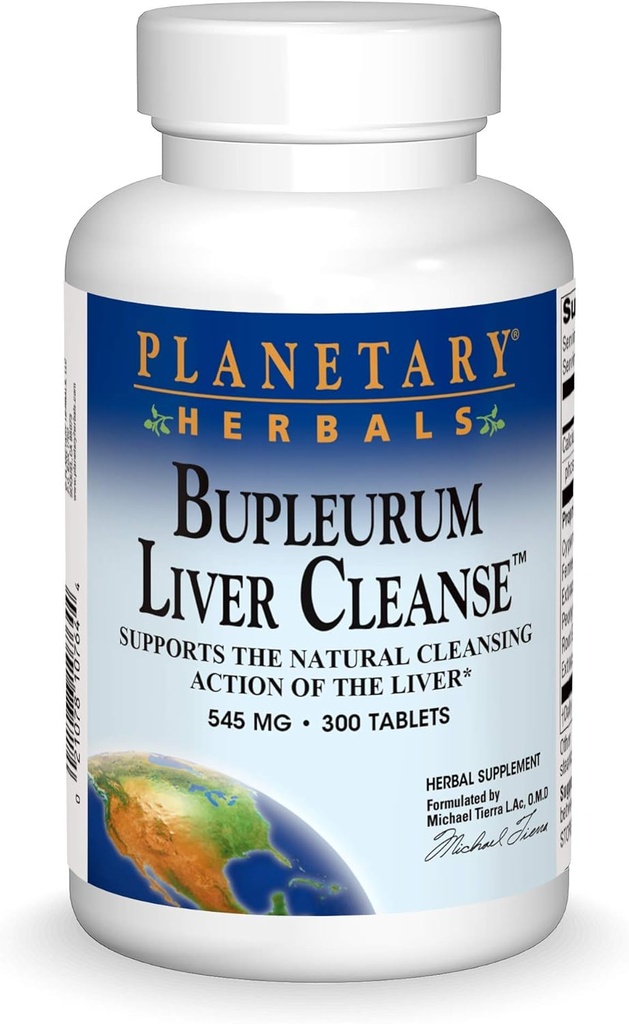 Gezegensel Herbals: Bupleurum Liver Cleanse 545 mg 300 Tablet