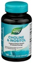 Nature's Way Choline & Inositol, Supports Brain Health & Cellular Energy*, 500 mg Choline & 500 mg Inositol per 2capsule, Gluten Free, 100 Capsules (Pazarlama)