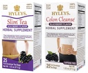 Hyleys Kilo Supplements Tea Sche - Slim Tea & Colon Cleanse - 50 Tea Bag Total (2 Pack)