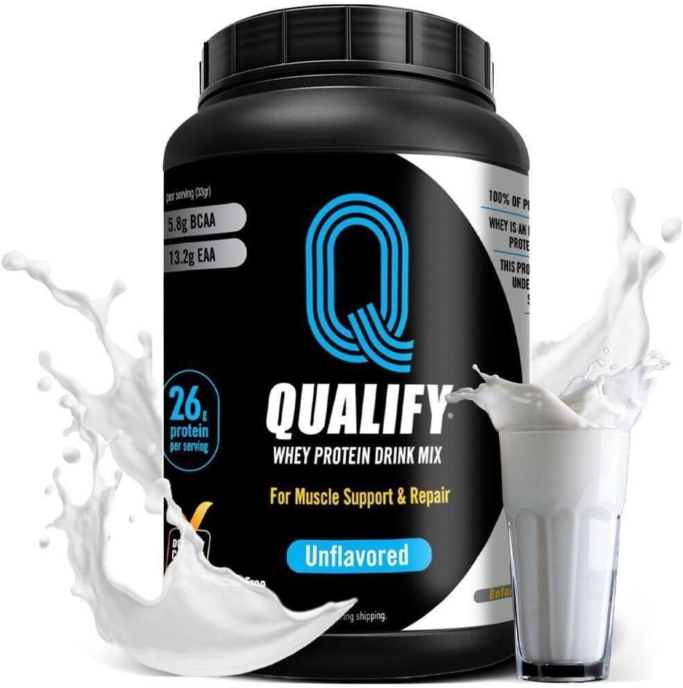 Unflavored Whey Protein Toz. 25g protein Shake Toz Post Workout Recovery, Smoothie & Baking. Gluten & Sugar Free, Highly Kosher, Essential Amino Asitler (5.5g BCAA, 2.7g Leucine), 23 Hizmet