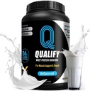 Μη αρωματισμένη σκόνη πρωτεΐνης Whey. 25g πρωτεΐνης Shake σκόνη για την αποκατάσταση μετά την προπόνηση, smoothie & Ψήσιμο. Χωρίς γλουτένη και ζάχαρη, Υψηλή Kosher, Απαραίτητα Αμινοξέα (5.5g BCAA, 2.7g Leucine), 23 Υπηρεσίες